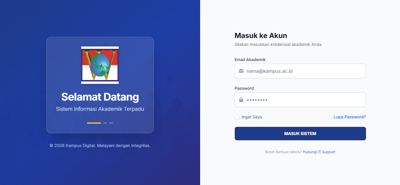 Website Sistem Akademik Kampus