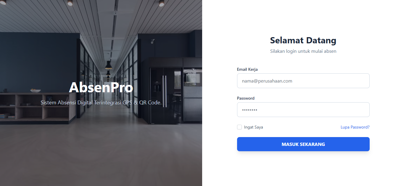Absensi Pro - Smart Attendance System