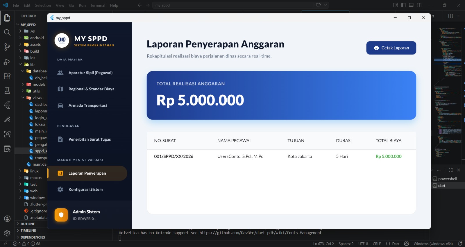 Software Administrasi Pemerintahan (Gov-Tech) - Sistem SPPD (Surat Perintah Perjalanan Dinas) - gambar 2