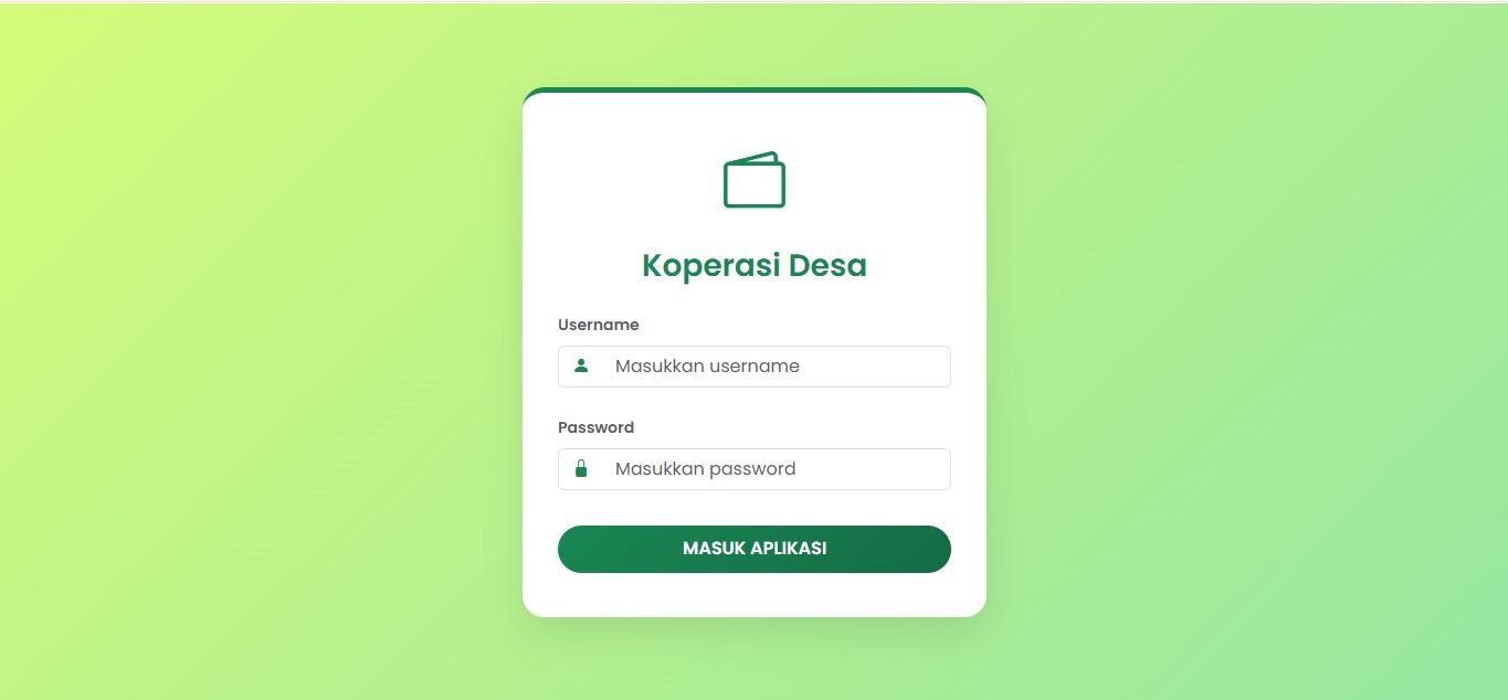 Aplikasi Koperasi Berbasis Google App Script (GAS) - gambar 2