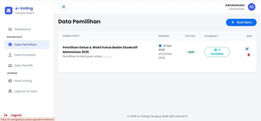 E-VOTING CAMPUS - gambar 2