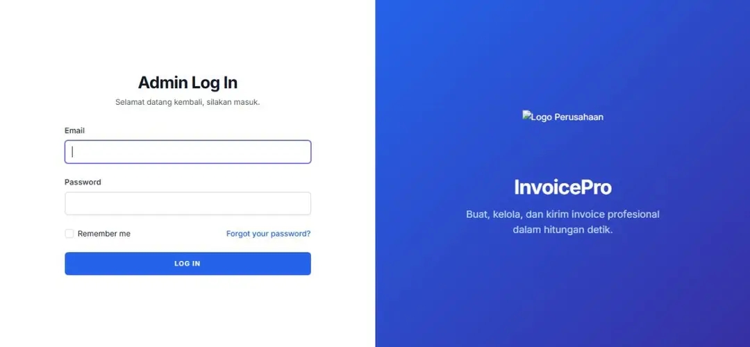Aplikasi Invoice Generator "Megah" Full Fitur (Laravel 11) - gambar 7