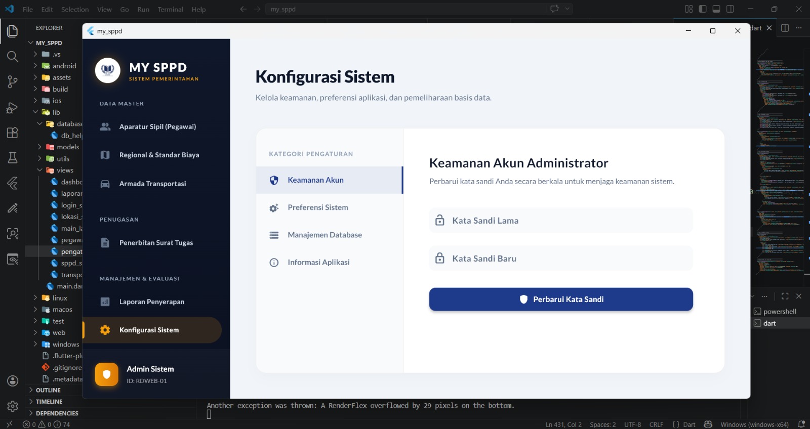 Software Administrasi Pemerintahan (Gov-Tech) - Sistem SPPD (Surat Perintah Perjalanan Dinas) - gambar 1